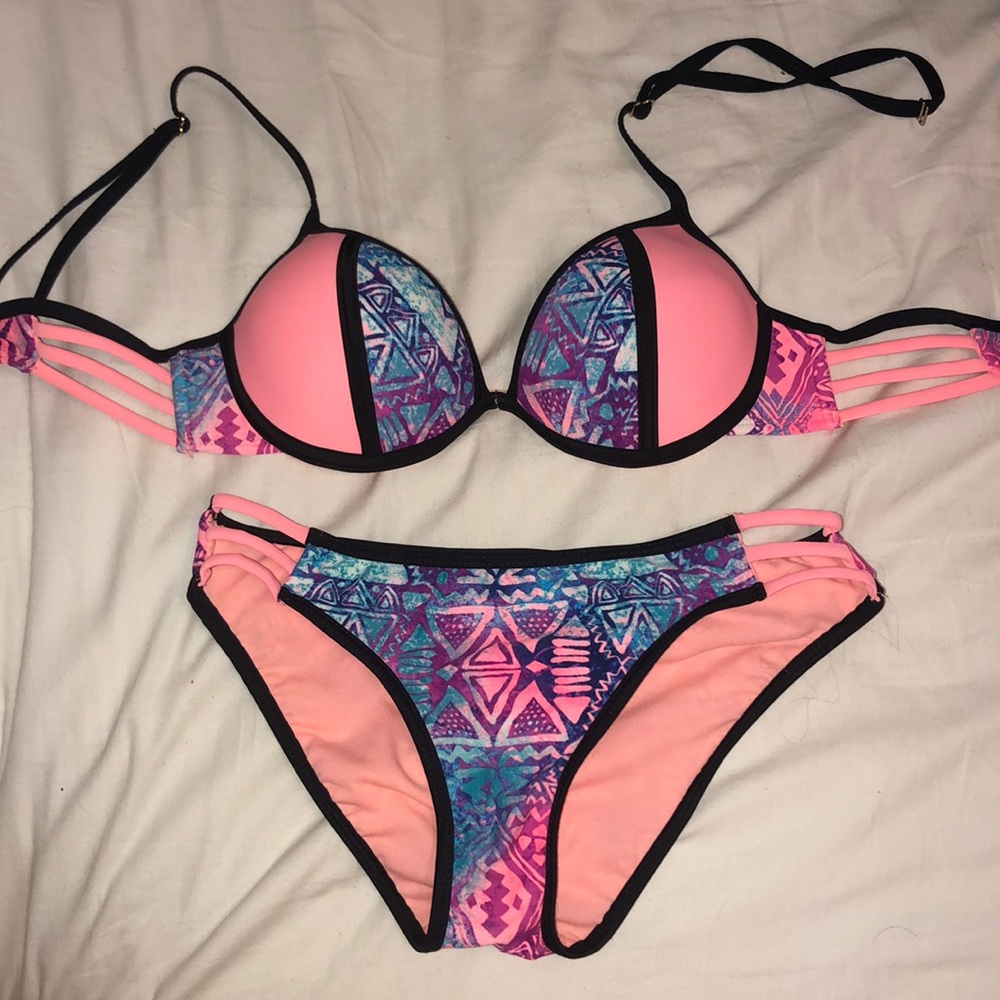 PINKY ORANGE BIKINI